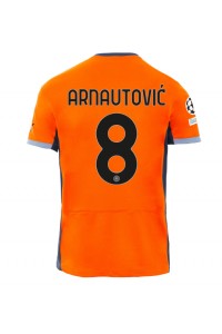 Fotbalové Dres Inter Milan Marko Arnautovic #8 Třetí Oblečení 2023-24 Krátký Rukáv